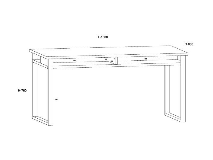 Rašomasis stalas CRO-02 6