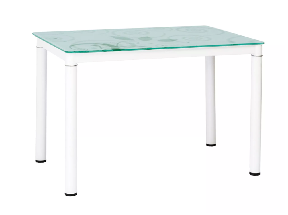 Stiklinis valgomojo stalas DAMAR 80x60 3