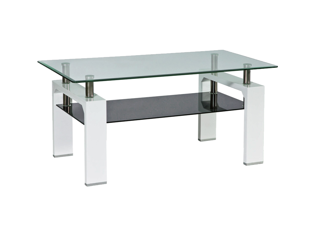 Stiklinis žurnalinis staliukas LISA II 2