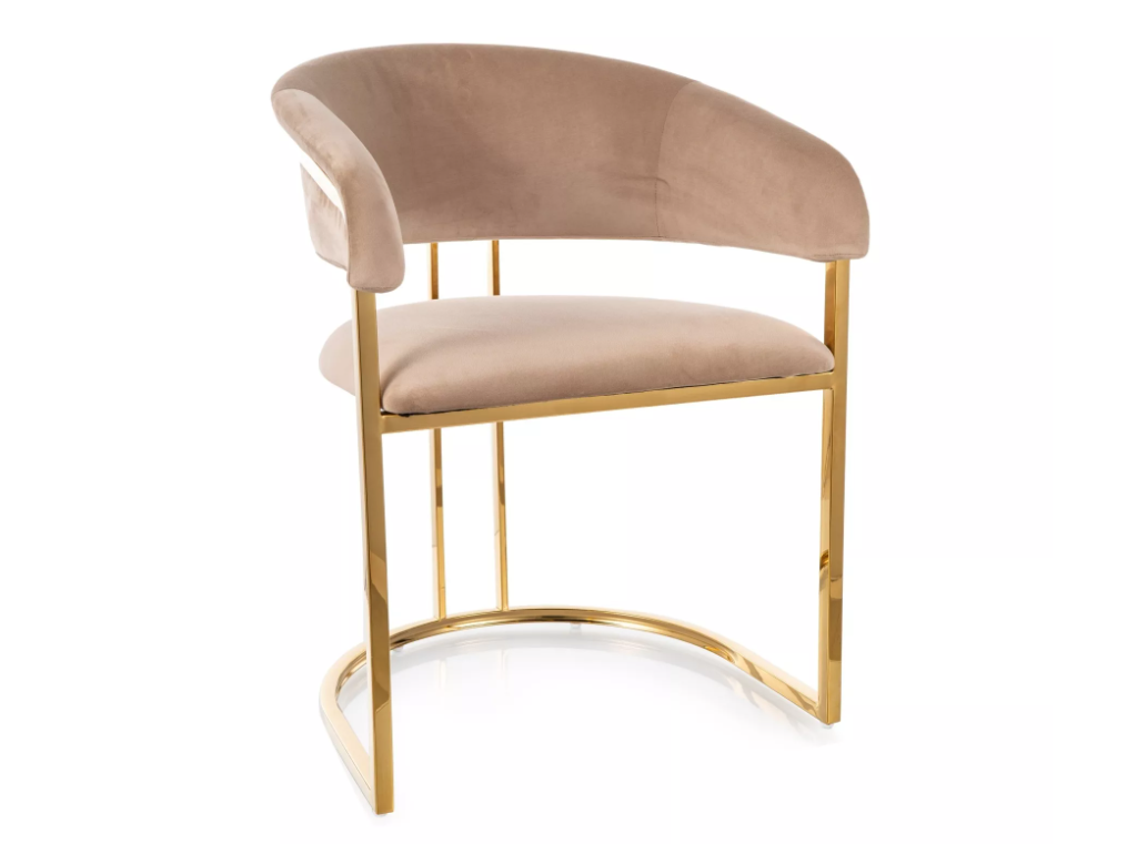 Kėdė TULIPE GOLD VELVET 6 Kėdė TULIPE GOLD VELVET 6