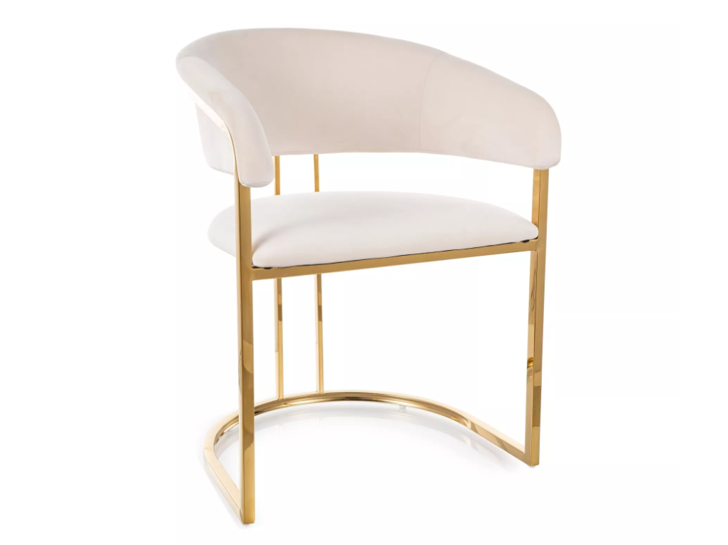 Kėdė TULIPE GOLD VELVET 7 Kėdė TULIPE GOLD VELVET 7