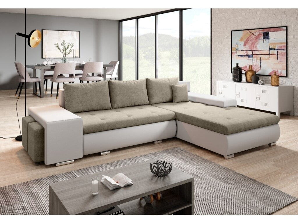 Minkštas kampas SORENTO MINI su Pufa 3