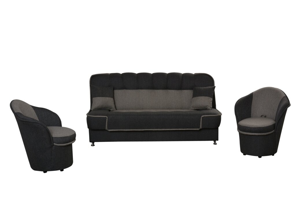 Minkštų baldu komplektas Patryk 3R+F+F 6 Minkštų baldu komplektas Patryk 3R+F+F 6