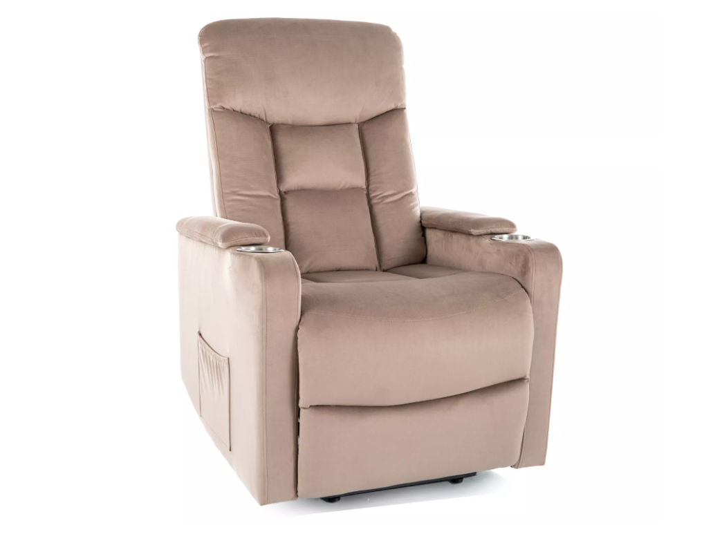 Išskleidžiamas fotelis IKAR VELVET 8 Išskleidžiamas fotelis IKAR VELVET 8