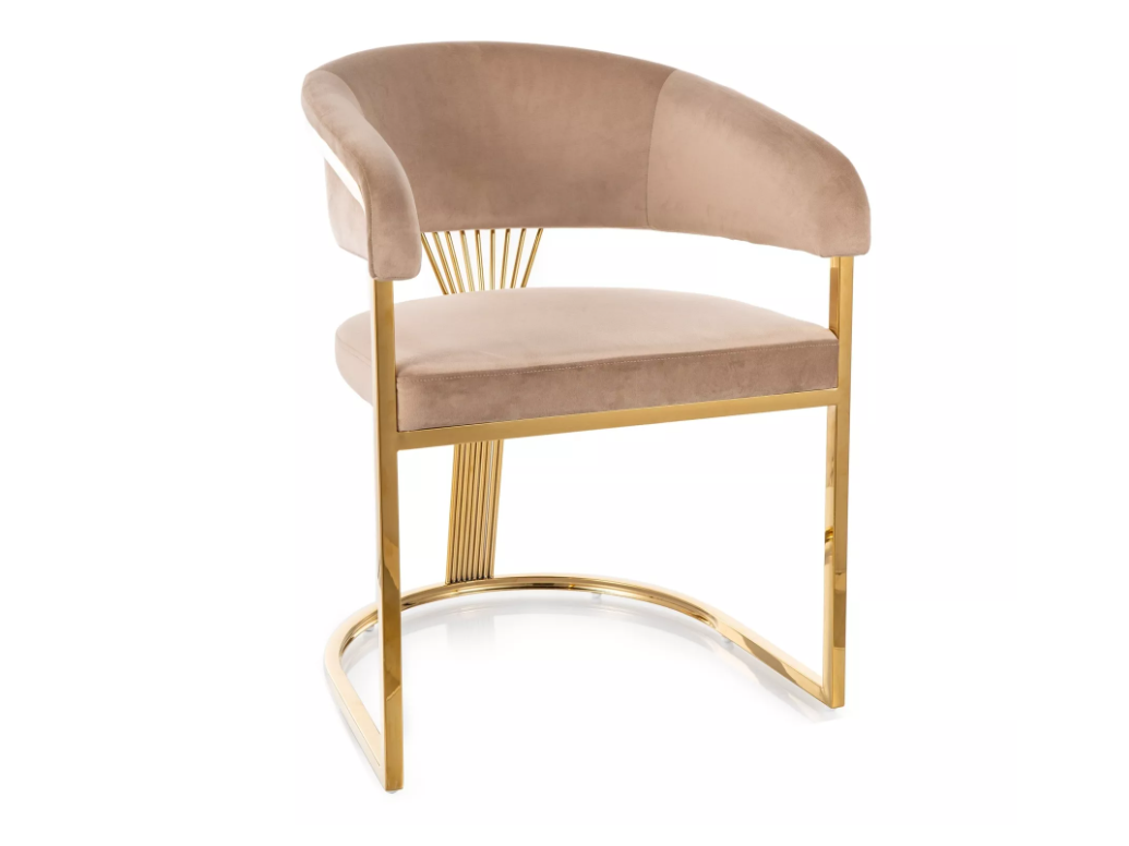 Kėdė CROWN VELVET GOLD 6 Kėdė CROWN VELVET GOLD 6