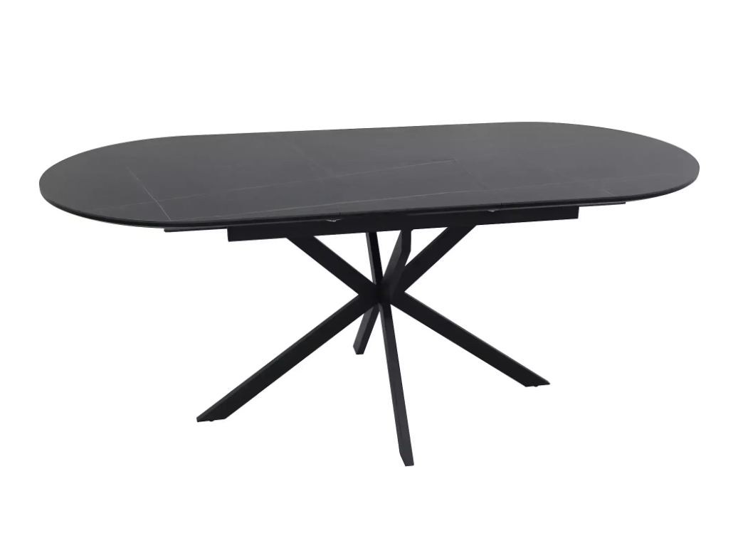 Išskleidžiamas ovalus stalas GASTON CERAMIC 140 6 Išskleidžiamas ovalus stalas GASTON CERAMIC 140 6