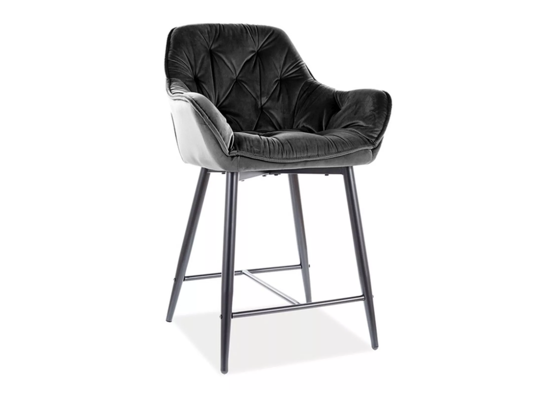 Pusbario kėdė CHERRY H-2 VELVET 5 Pusbario kėdė CHERRY H-2 VELVET 5