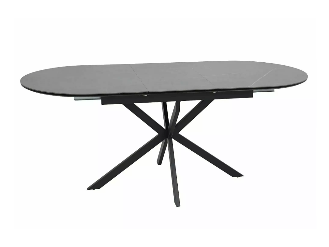 Išskleidžiamas ovalus stalas GASTON CERAMIC 140 8 Išskleidžiamas ovalus stalas GASTON CERAMIC 140 8