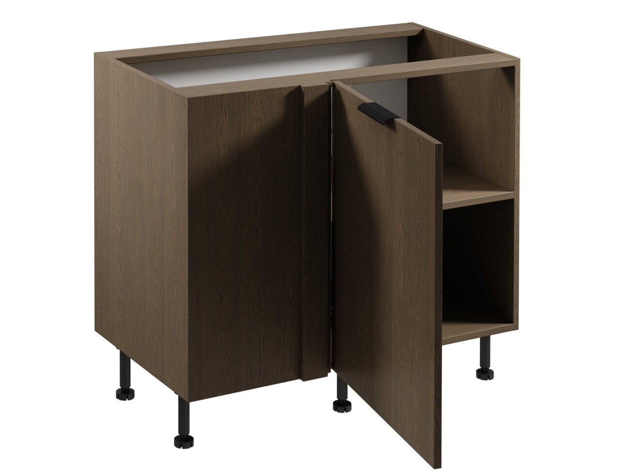 Apatinė kampinė spintelė SORENTO B D100N 7