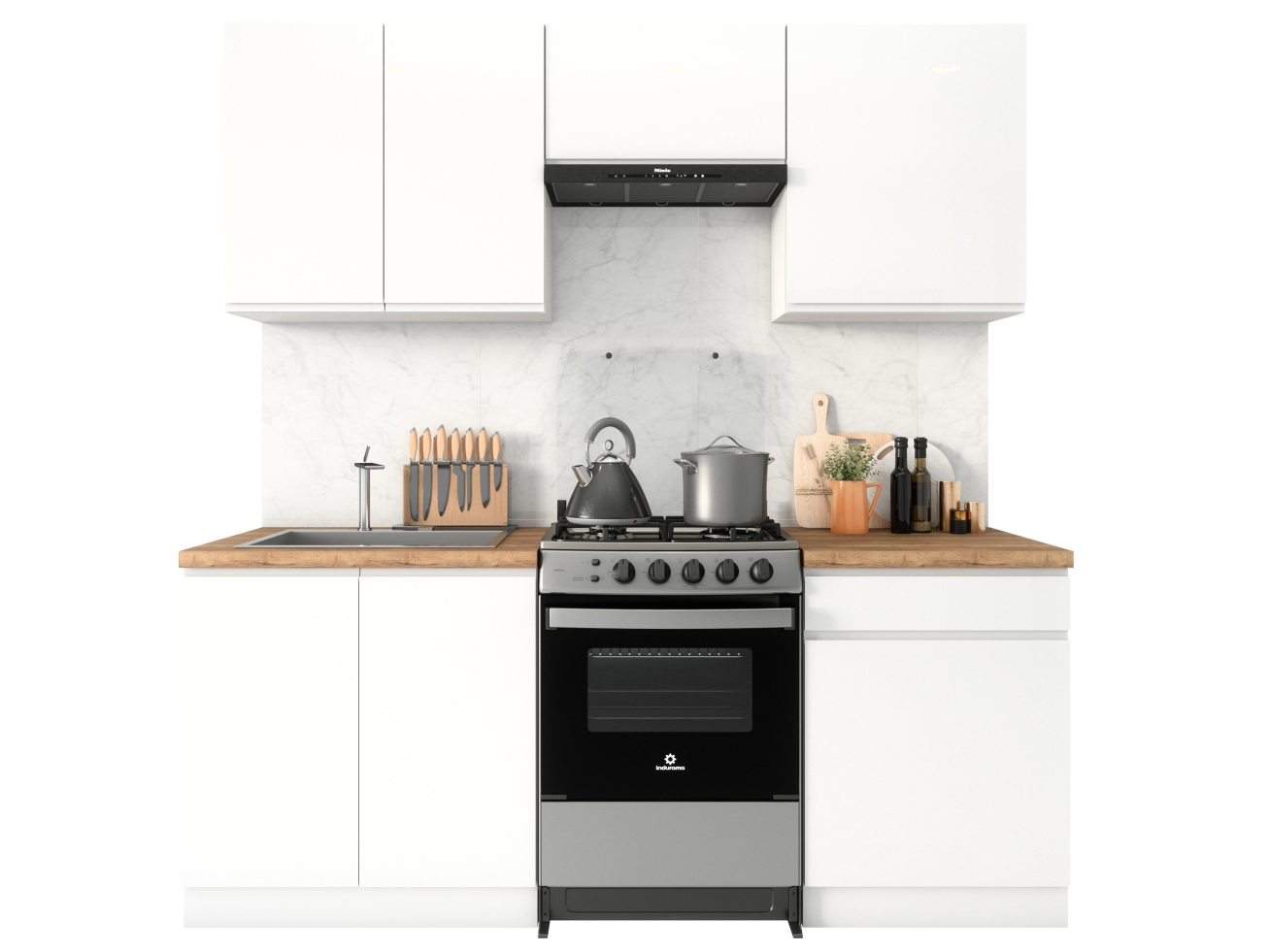 Virtuvės komplektas Aspen [2M-5EL] 3