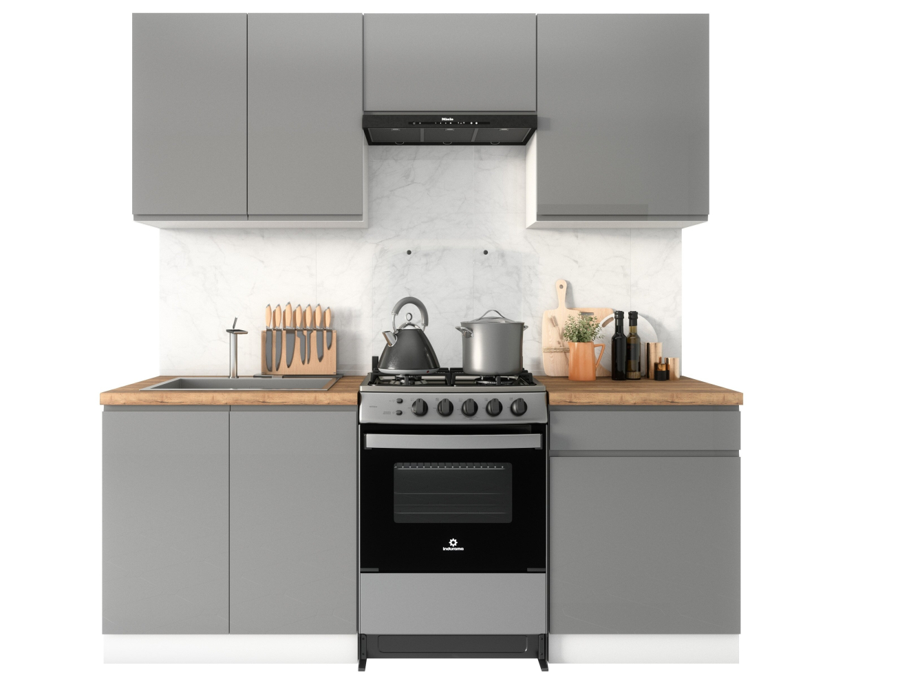 Virtuvės komplektas Aspen [2M-5EL] 4