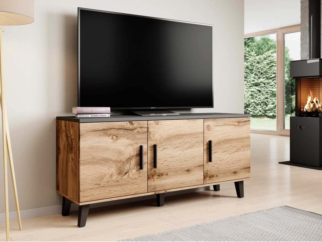 Komoda LOTTA 150 3D 2