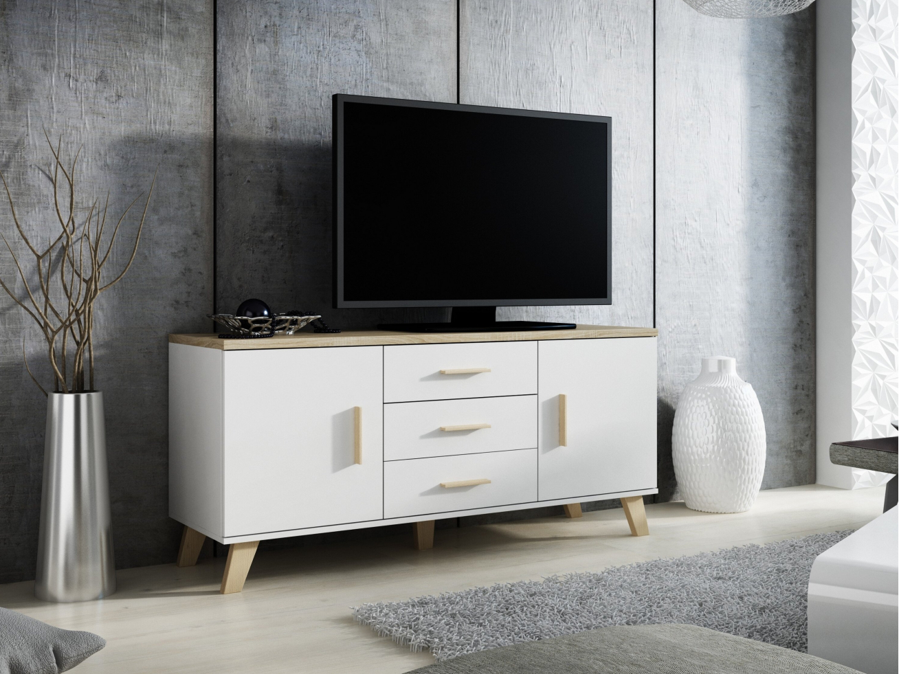 Komoda LOTTA 150 2D3S 3