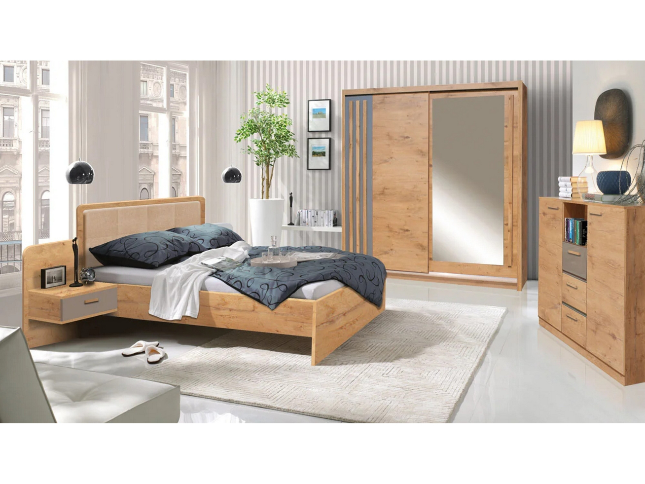 Miegamojo komplektas Effect 8