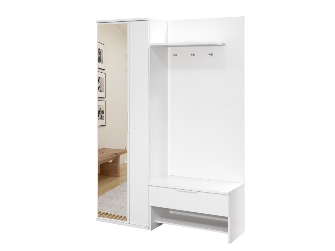 Prieškambaris MILO 140 bez Lameli 6 Prieškambaris MILO 140 bez Lameli 6