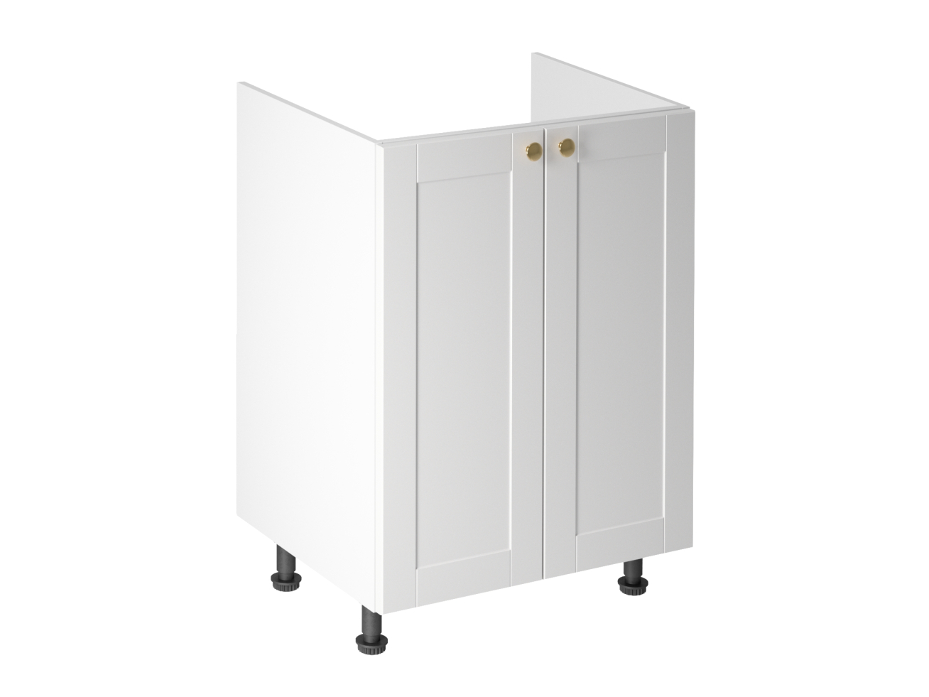 Apatinė dviejų durų spintelė Linea D60Z 6