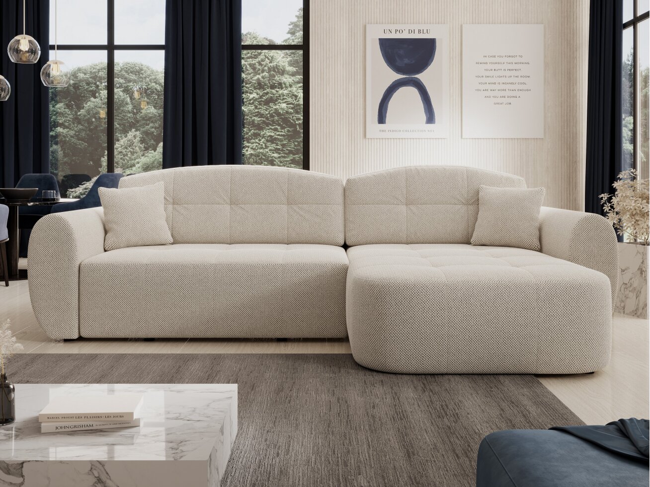 Minkštas kampas DIVO 3 Minkštas kampas DIVO 3