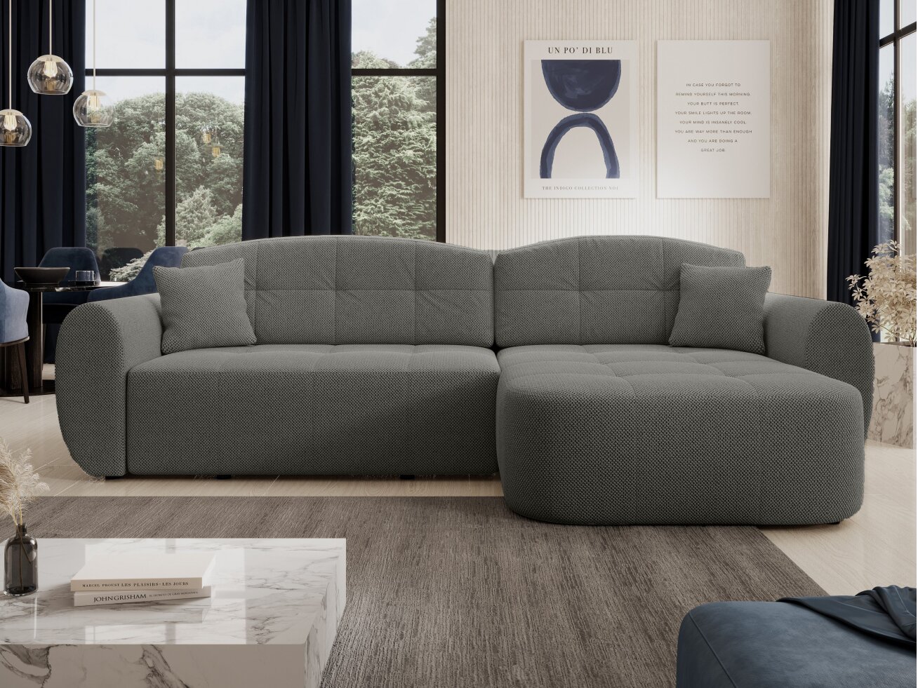 Minkštas kampas DIVO 8 Minkštas kampas DIVO 8