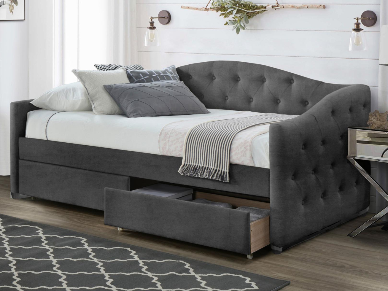 Lova su stalčiais ALOHA 90 4