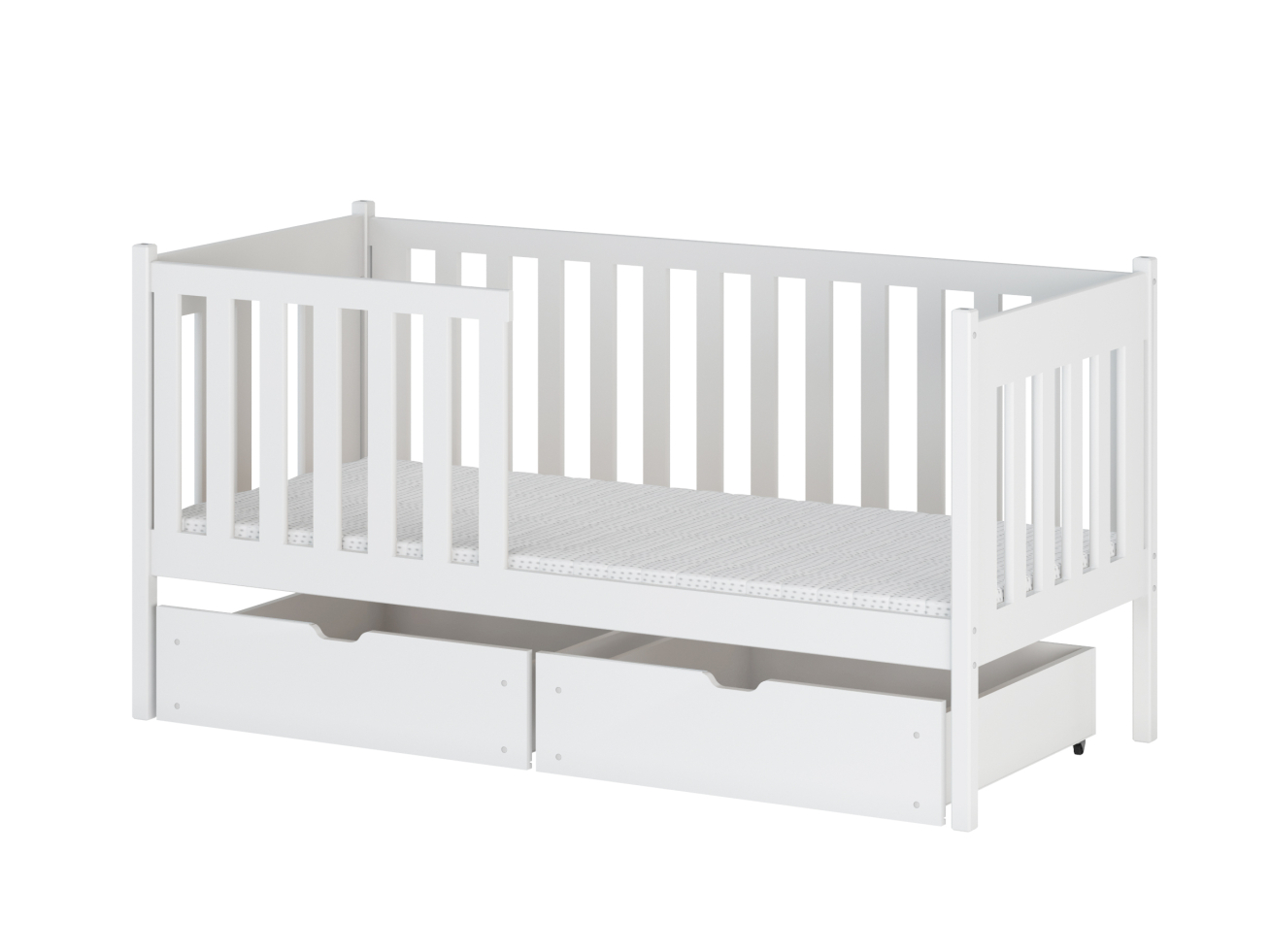 Vaikiška lova su stalčiais ALICJA 80x160 5 Vaikiška lova su stalčiais ALICJA 80x160 5