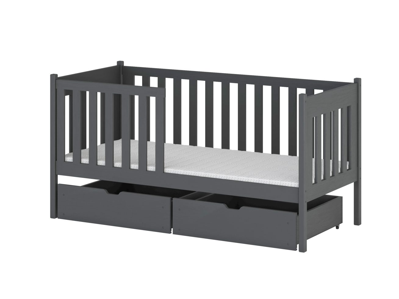 Vaikiška lova su stalčiais ALICJA 80x180 6 Vaikiška lova su stalčiais ALICJA 80x180 6