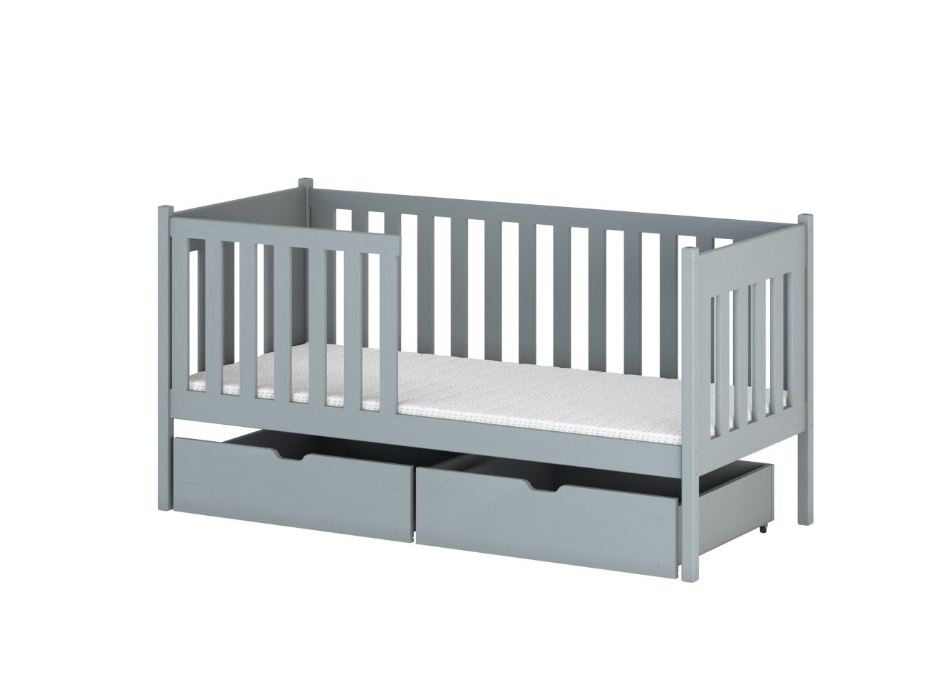 Vaikiška lova su stalčiais ALICJA 80x180 7 Vaikiška lova su stalčiais ALICJA 80x180 7