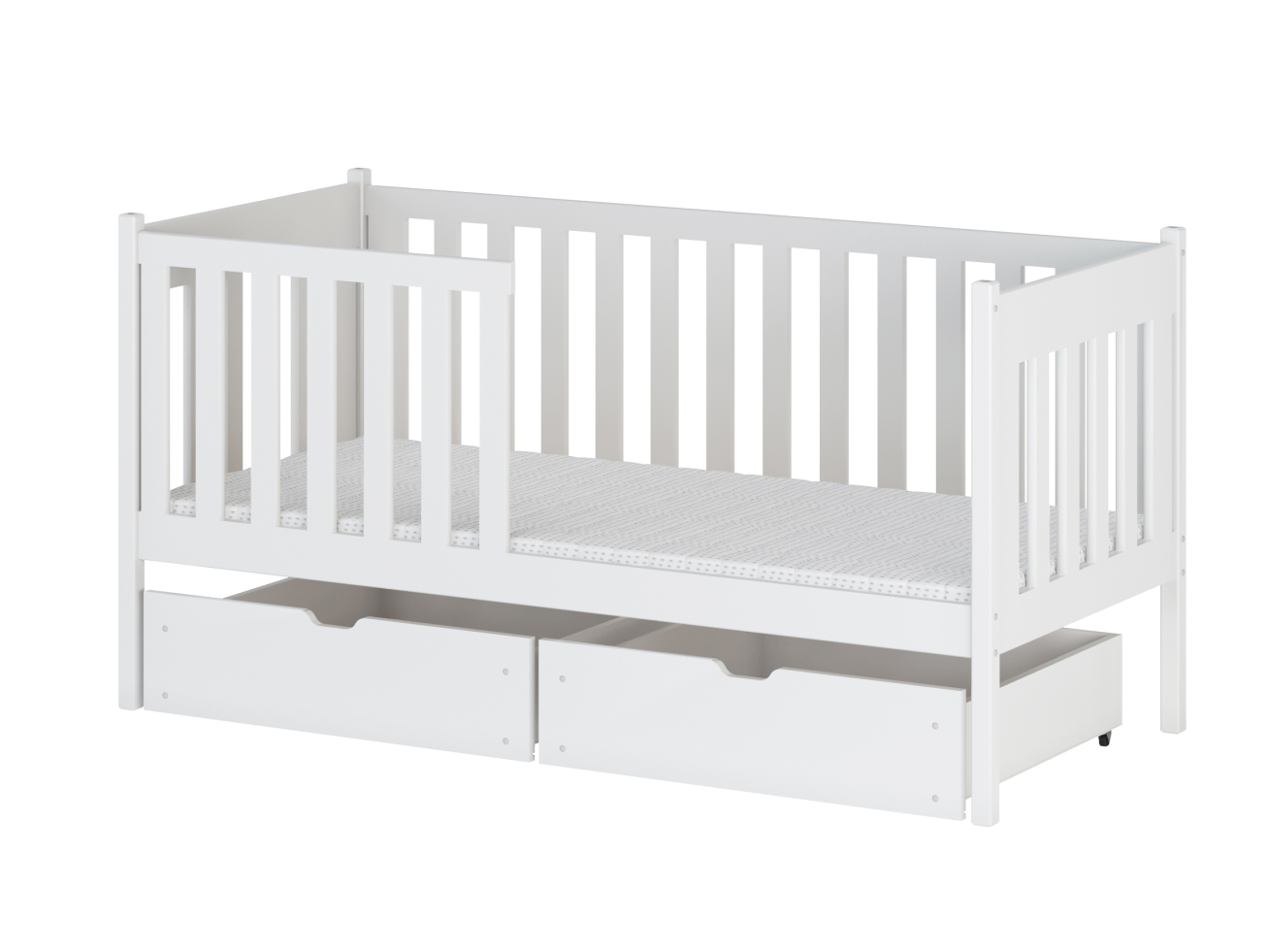 Vaikiška lova su stalčiais ALICJA 80x200 5