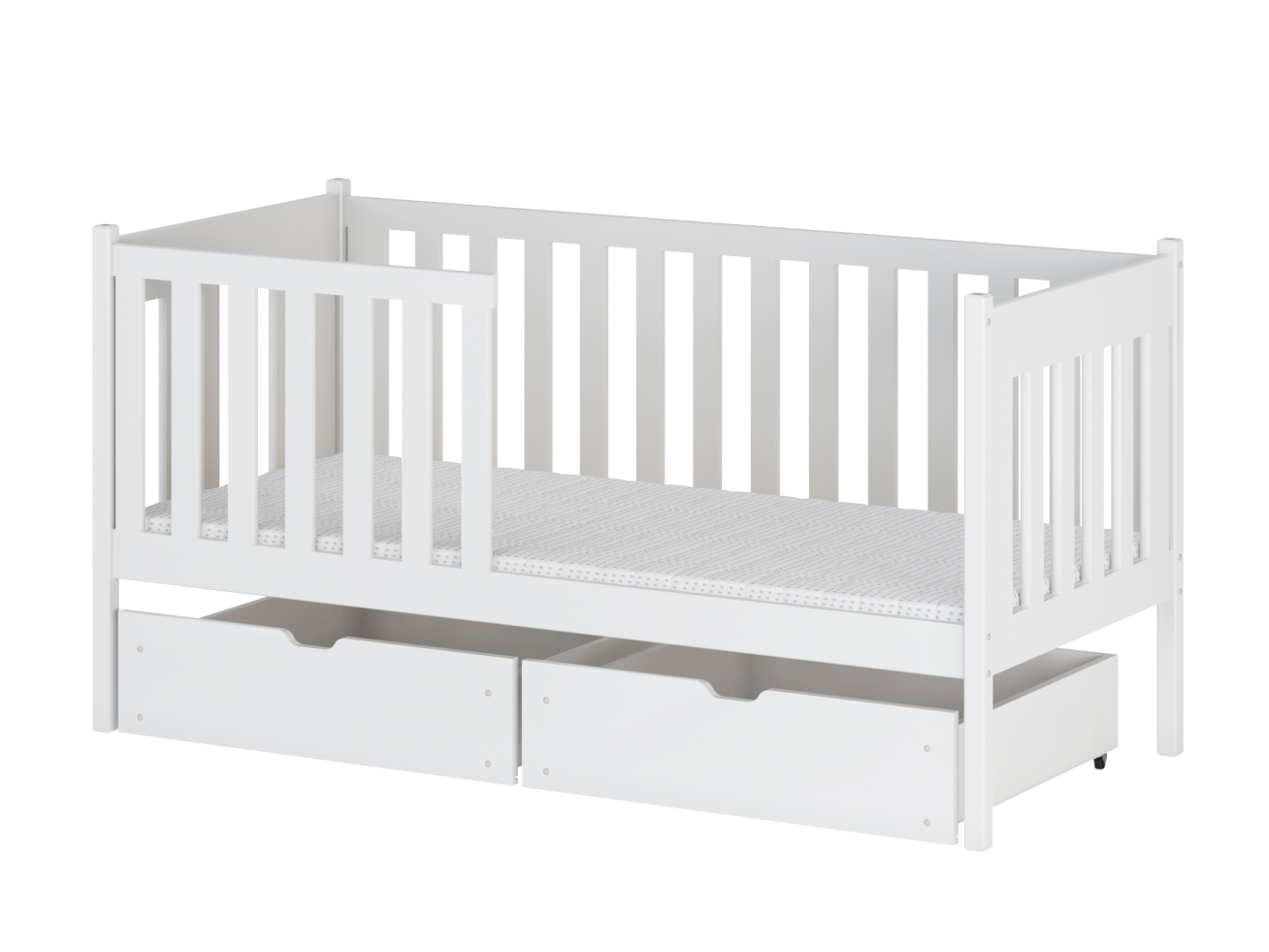 Vaikiška lova su stalčiais ALICJA 90x190 5