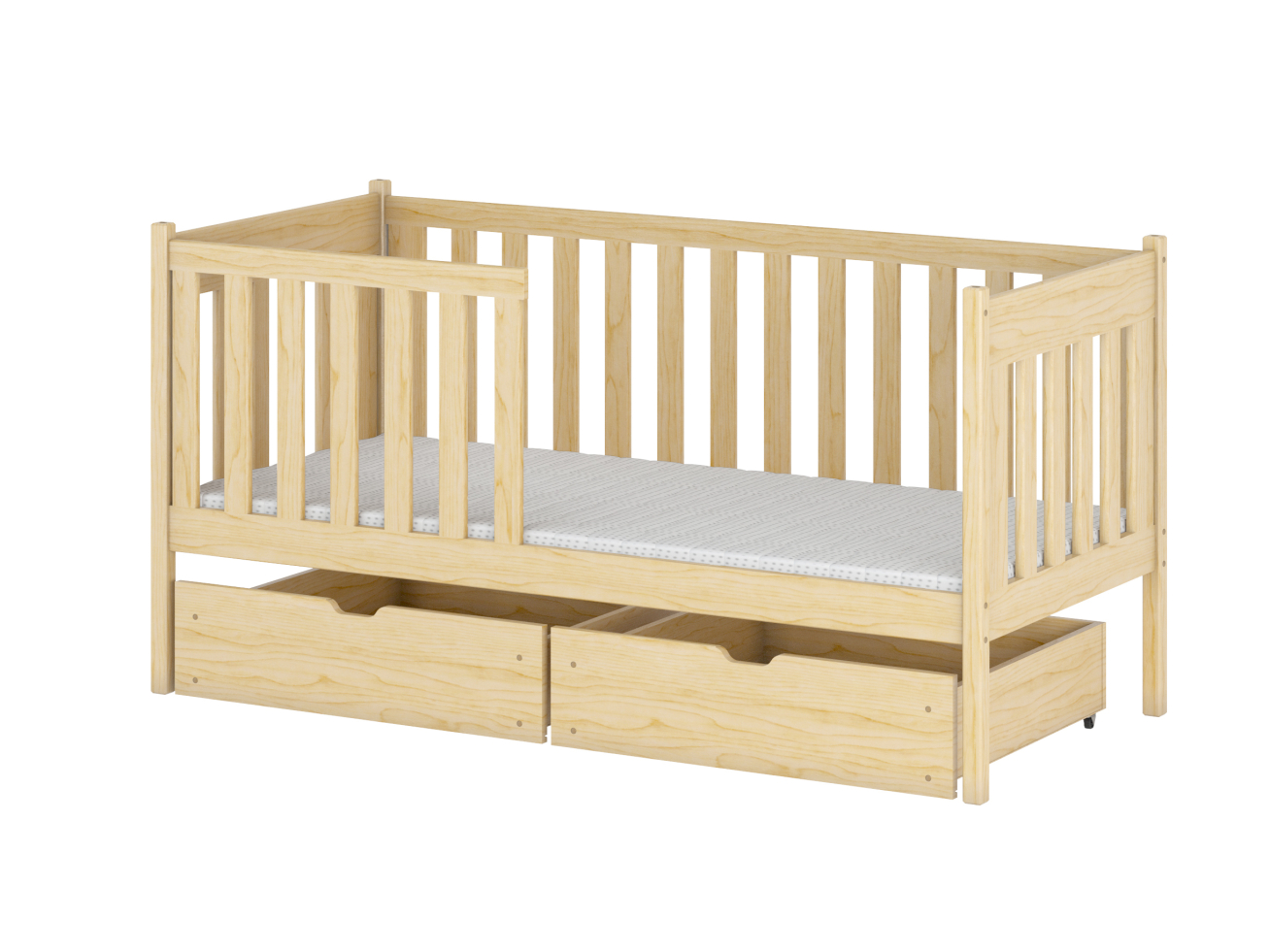 Vaikiška lova su stalčiais ALICJA 90x190 8