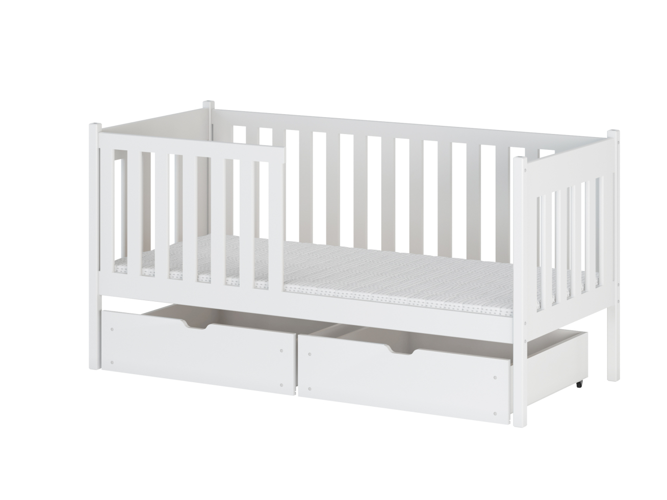 Vaikiška lova su stalčiais ALICJA 90x200 5 Vaikiška lova su stalčiais ALICJA 90x200 5