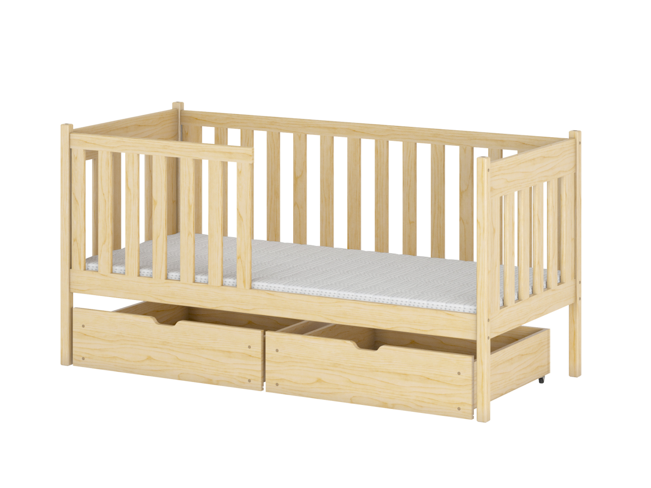 Vaikiška lova su stalčiais ALICJA 90x200 8 Vaikiška lova su stalčiais ALICJA 90x200 8