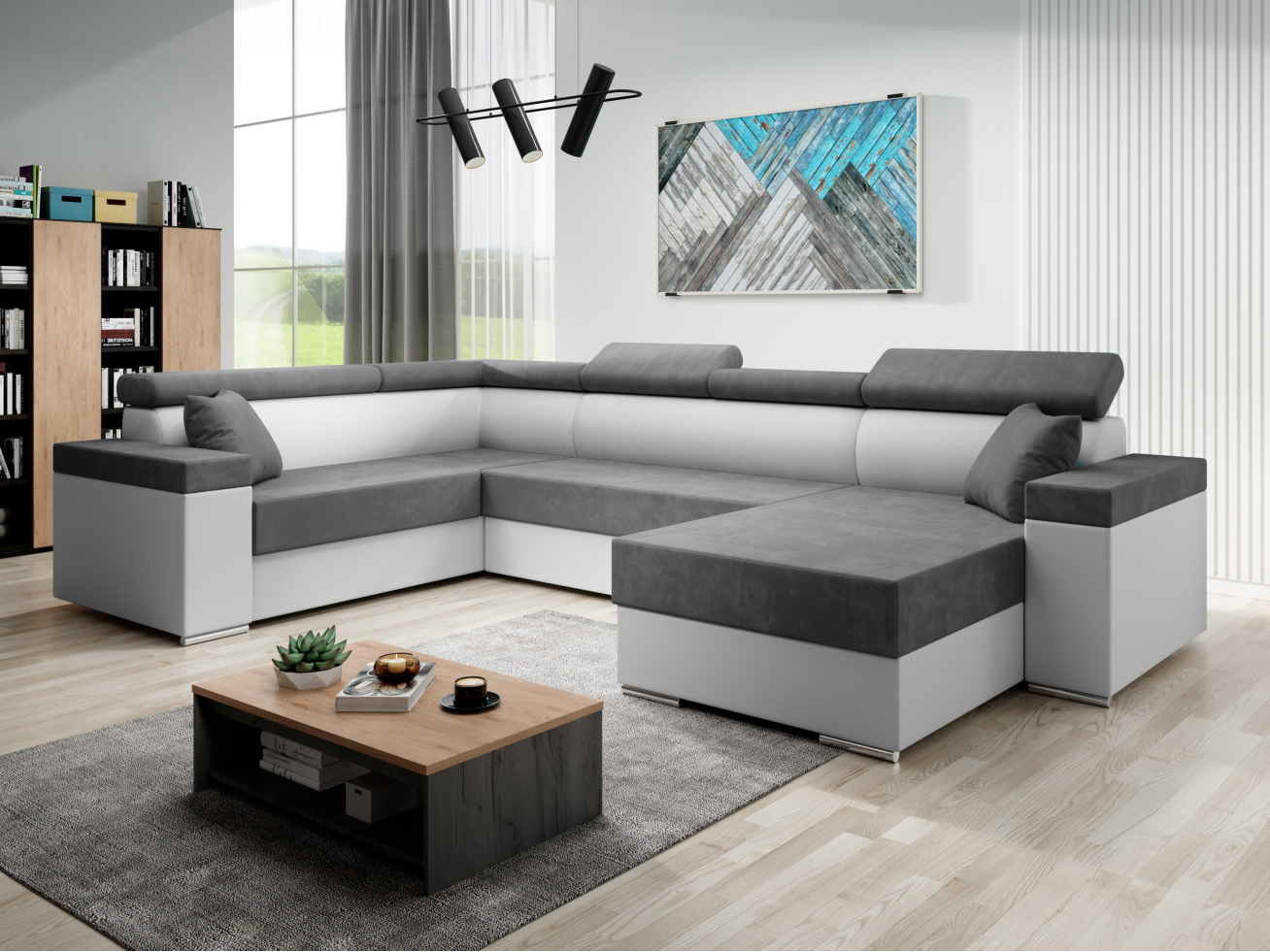 Minkštas kampas FOKUS U 4 Minkštas kampas FOKUS U 4