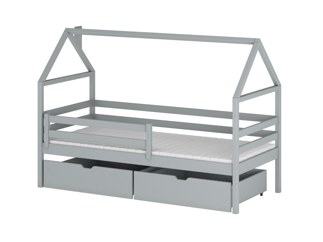 Vaikiška lova su stalčiais ARON 80x200 9