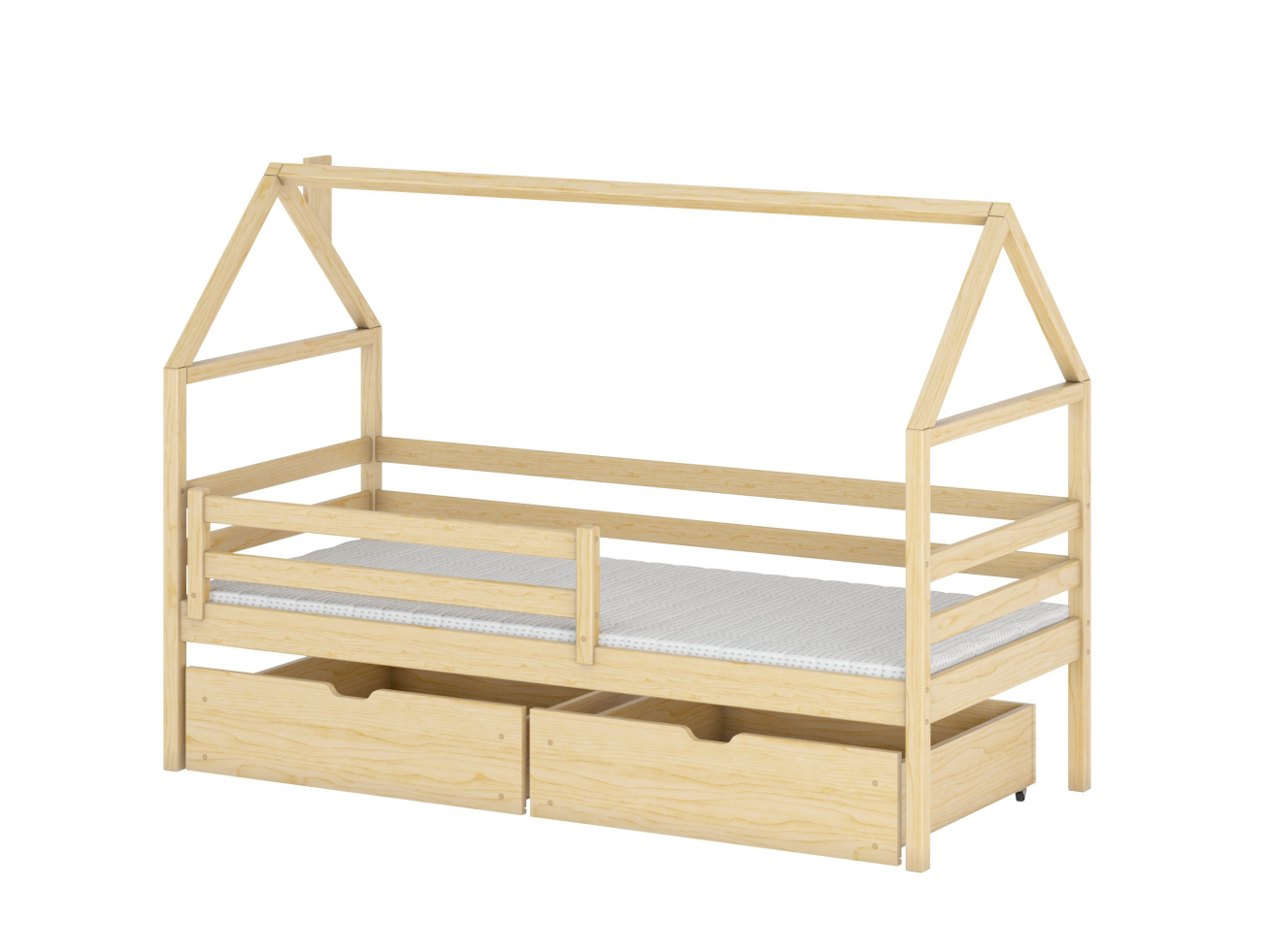 Vaikiška lova su stalčiais ARON 80x200 10