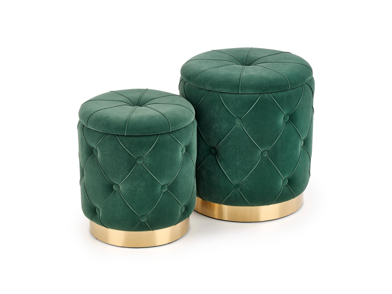 Pufų rinkinys POLLY 9 Pufų rinkinys POLLY 9