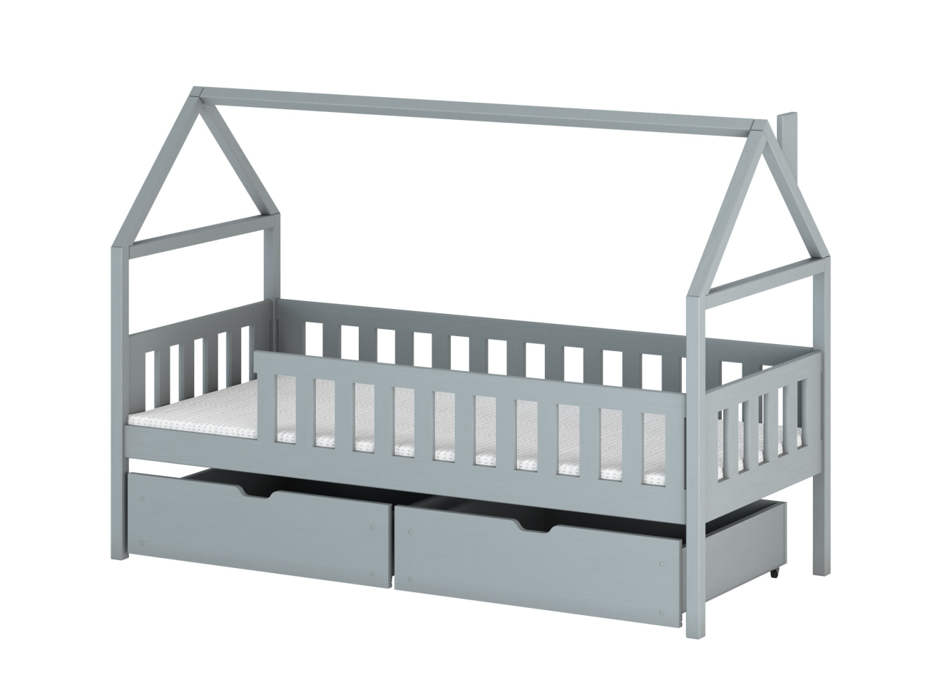 Vaikiška lova su stalčiais DOMI 80x160 9