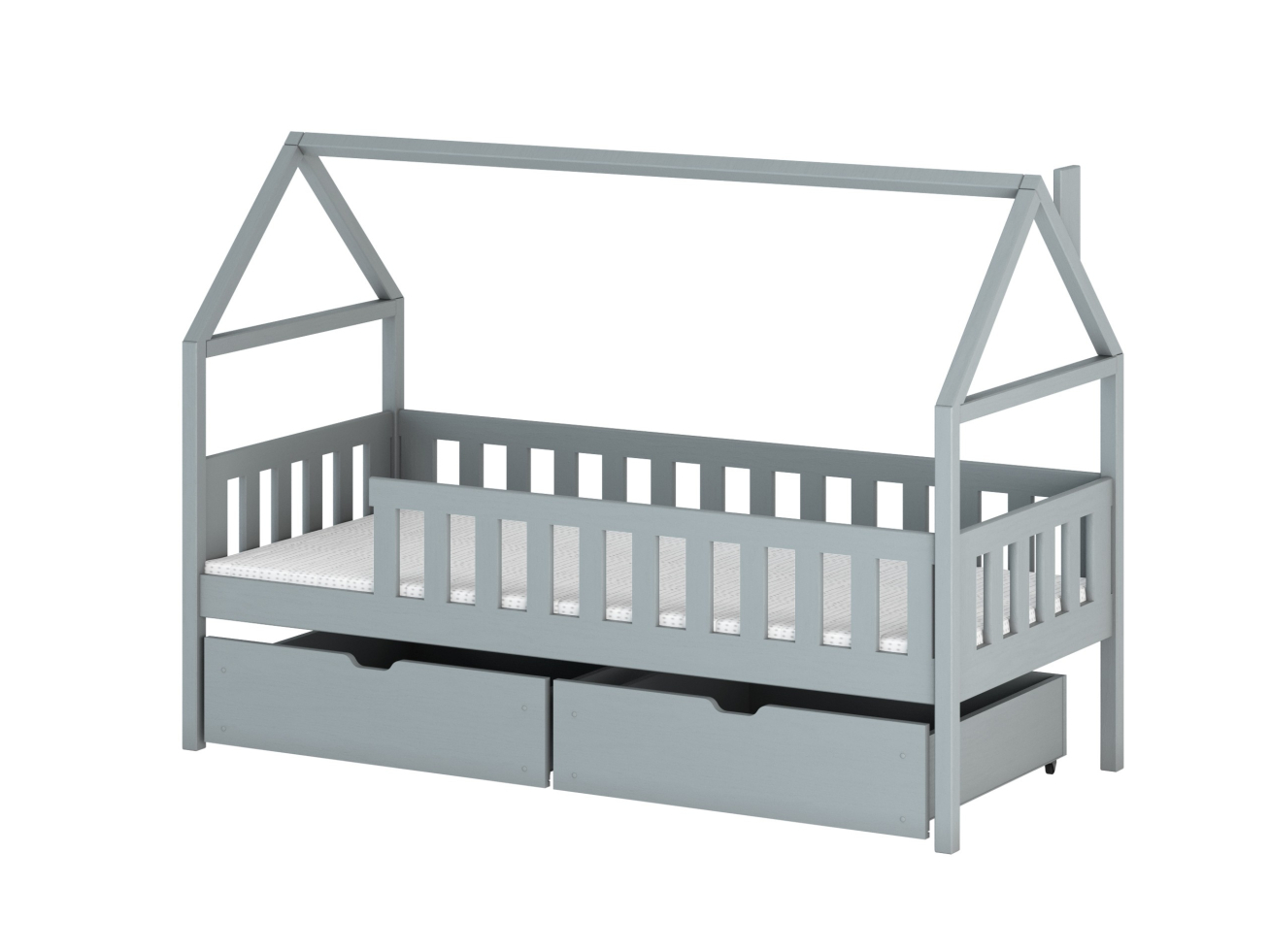 Vaikiška lova su stalčiais DOMI 80x180 9 Vaikiška lova su stalčiais DOMI 80x180 9