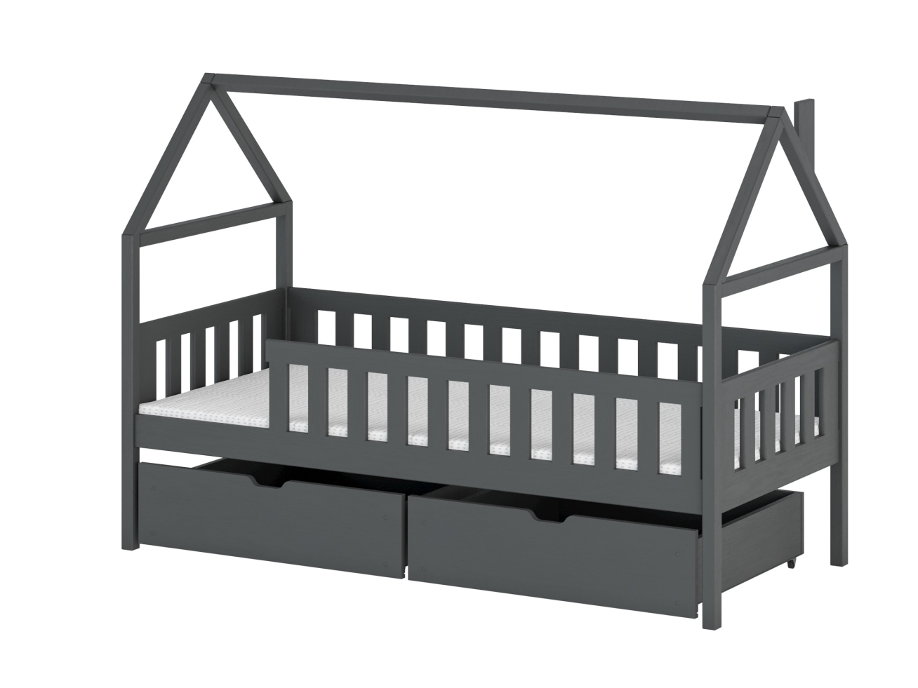 Vaikiška lova su stalčiais DOMI 80x180 8