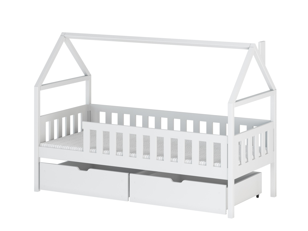 Vaikiška lova su stalčiais DOMI 80x200 7 Vaikiška lova su stalčiais DOMI 80x200 7