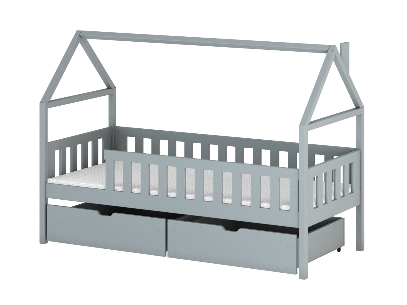 Vaikiška lova su stalčiais DOMI 80x200 9 Vaikiška lova su stalčiais DOMI 80x200 9