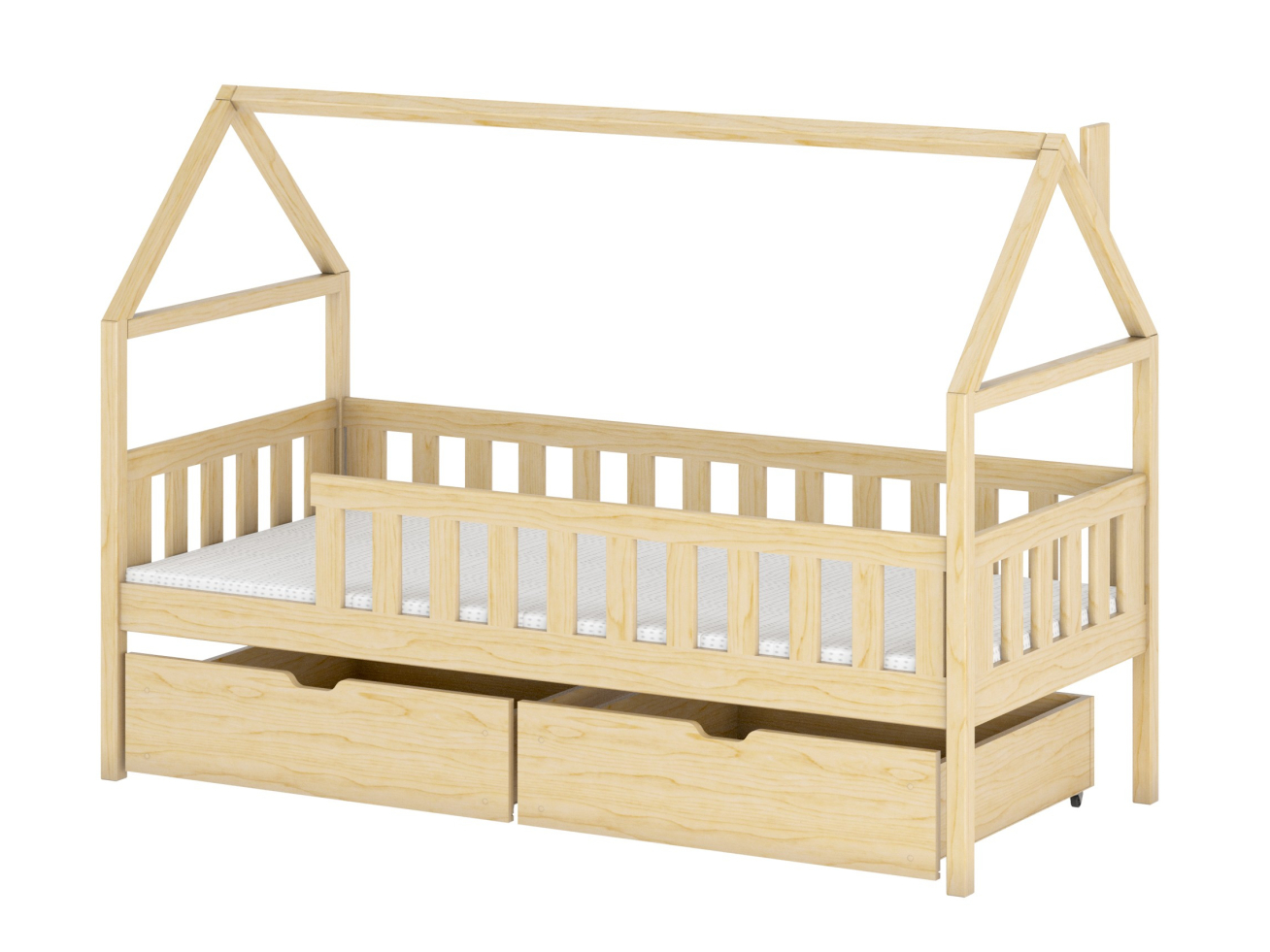 Vaikiška lova su stalčiais DOMI 80x200 10