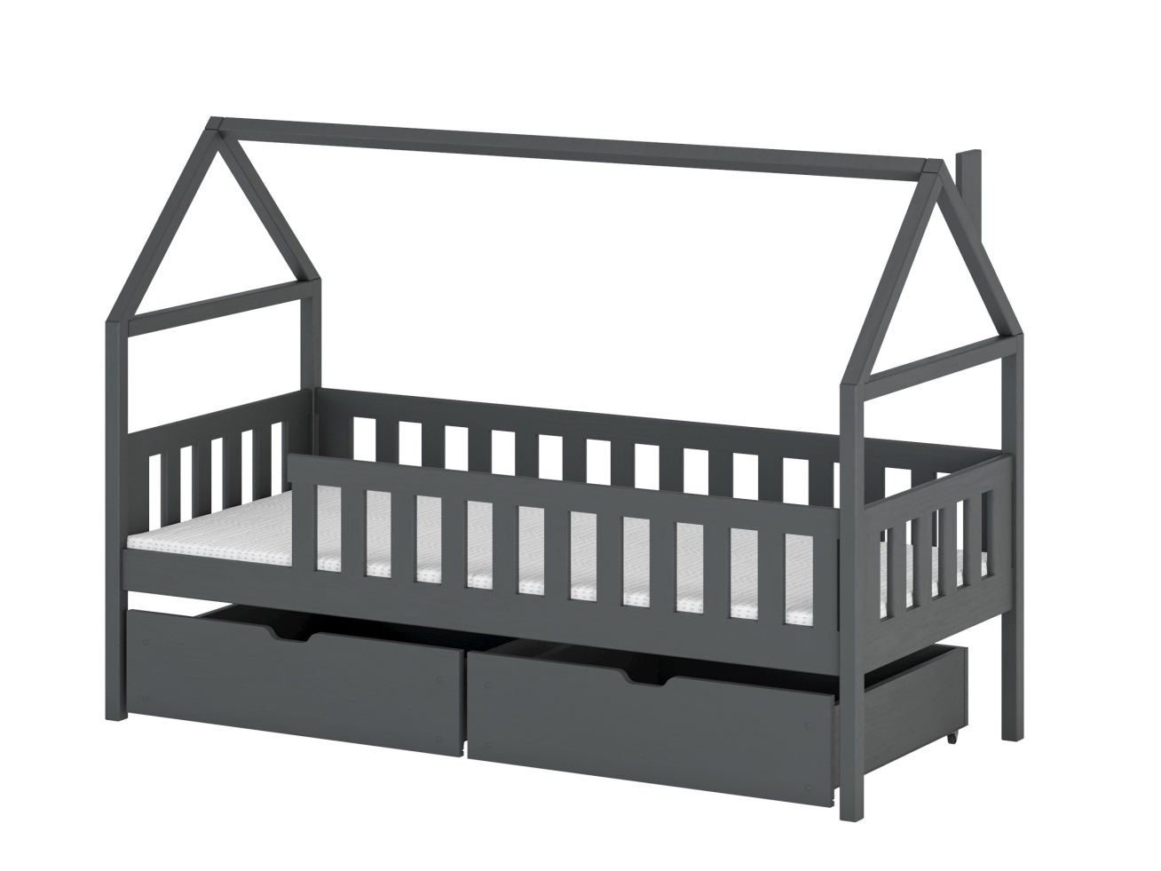 Vaikiška lova su stalčiais DOMI 90x190 8 Vaikiška lova su stalčiais DOMI 90x190 8