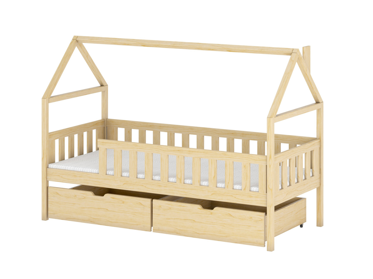 Vaikiška lova su stalčiais DOMI 90x190 10