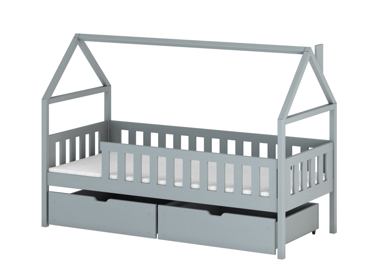 Vaikiška lova su stalčiais DOMI 90x200 9