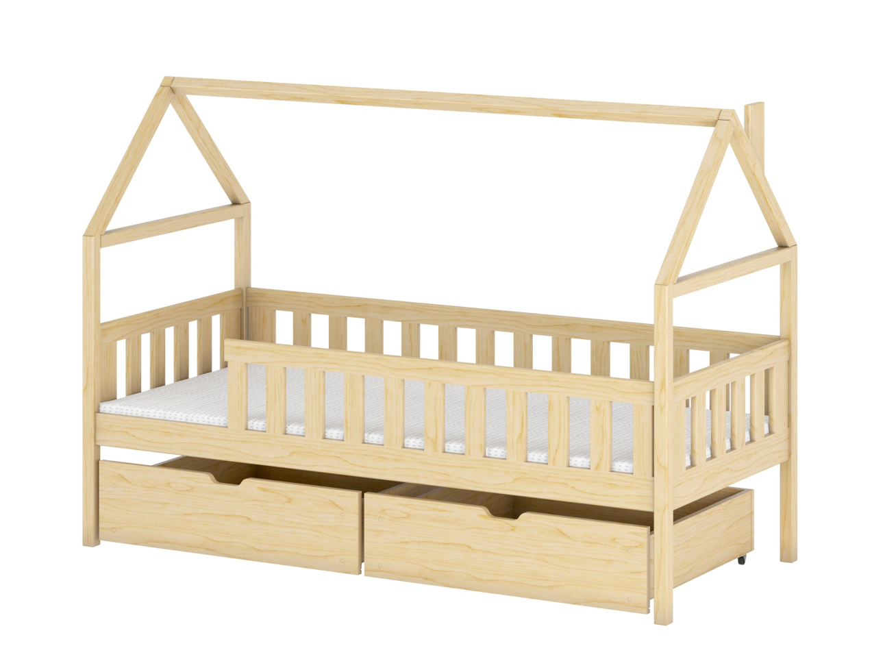 Vaikiška lova su stalčiais DOMI 90x200 10