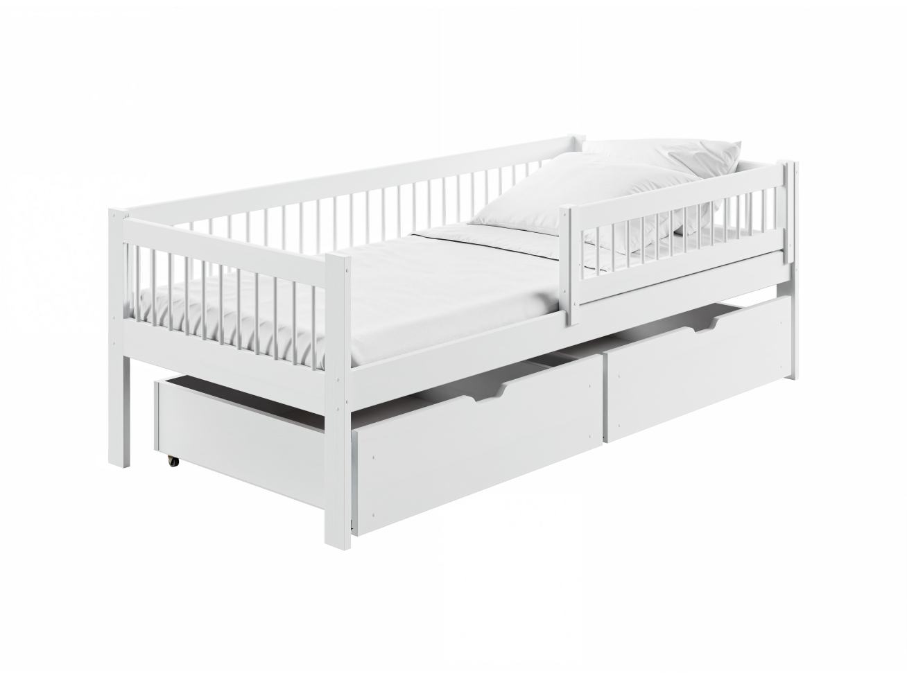 Vaikiška lova su stalčiais EDI 80x180 7