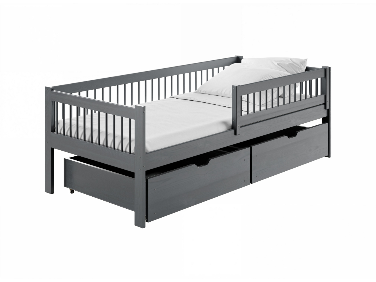 Vaikiška lova su stalčiais EDI 80x180 8 Vaikiška lova su stalčiais EDI 80x180 8