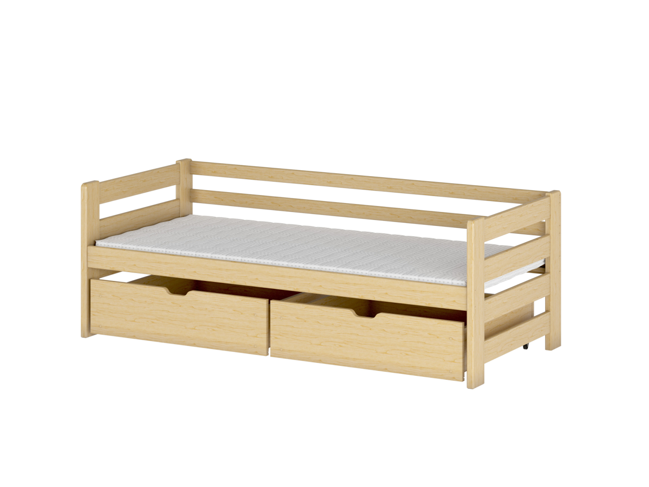 Vaikiška lova su stalčiais ERGO 80x160 10 Vaikiška lova su stalčiais ERGO 80x160 10