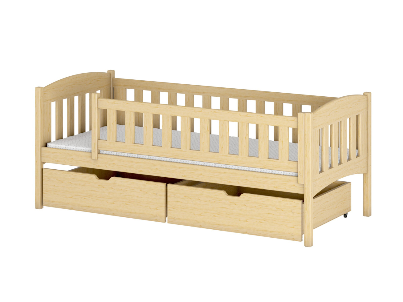 Vaikiška lova su stalčiais GUCIO 80x160 25 Vaikiška lova su stalčiais GUCIO 80x160 25