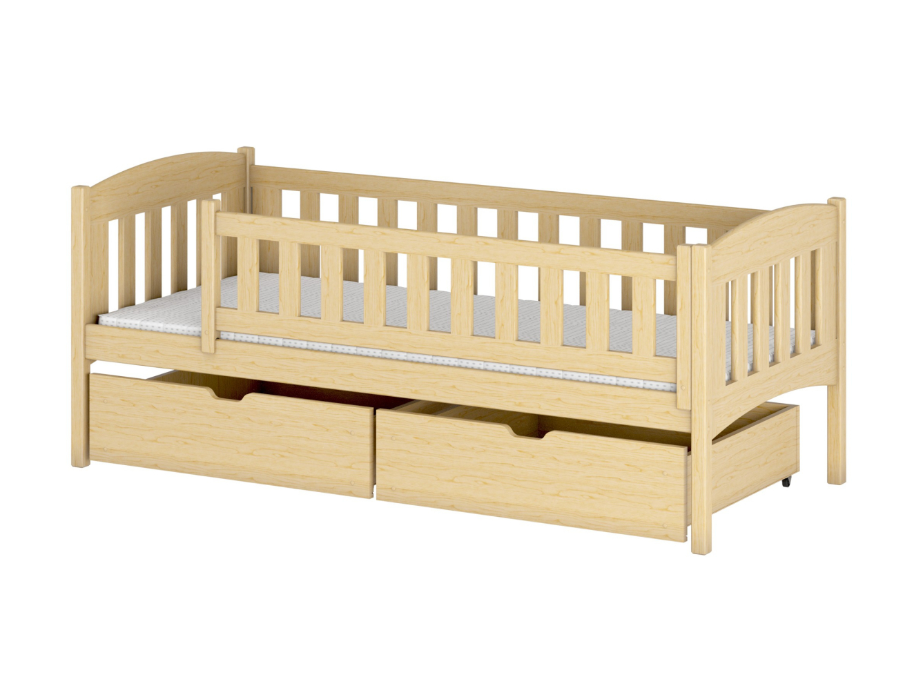 Vaikiška lovytė su stalčiais GUCIO 90x190 22